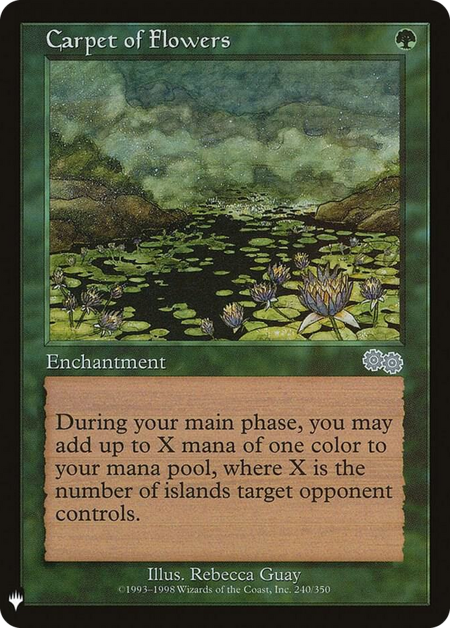 0240 Carpet of Flowers U The List Reprints