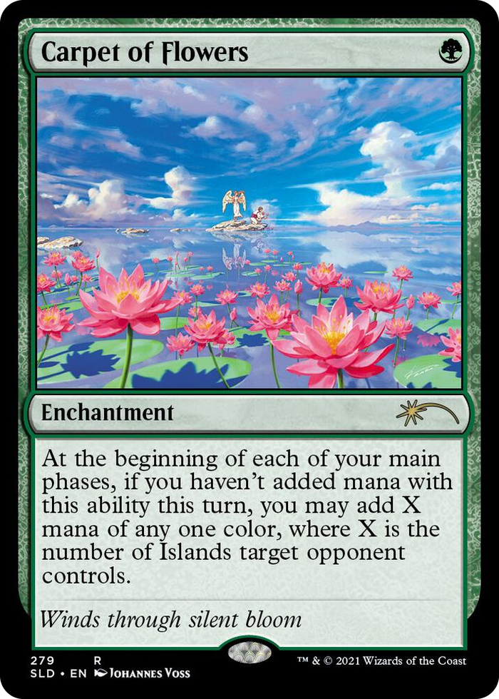 Carpet of Flowers #279 R - Secret Lair Drop Series Pokemon card
