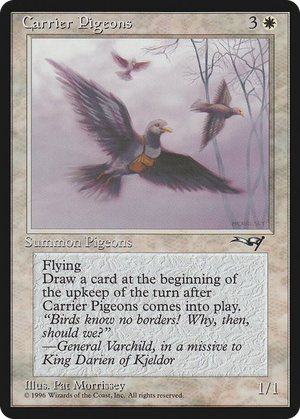 0126 Carrier Pigeons C Alliances