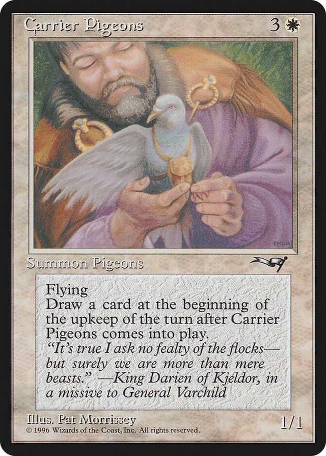 0126 Carrier Pigeons (Hand) C Alliances