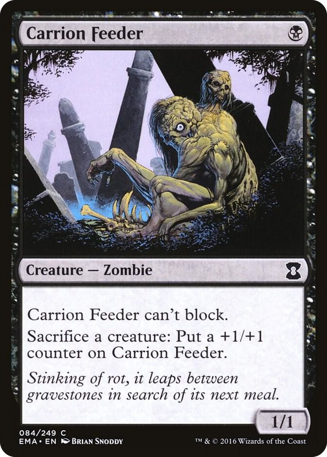 Carrion Feeder #84 C - Eternal Masters Pokemon card