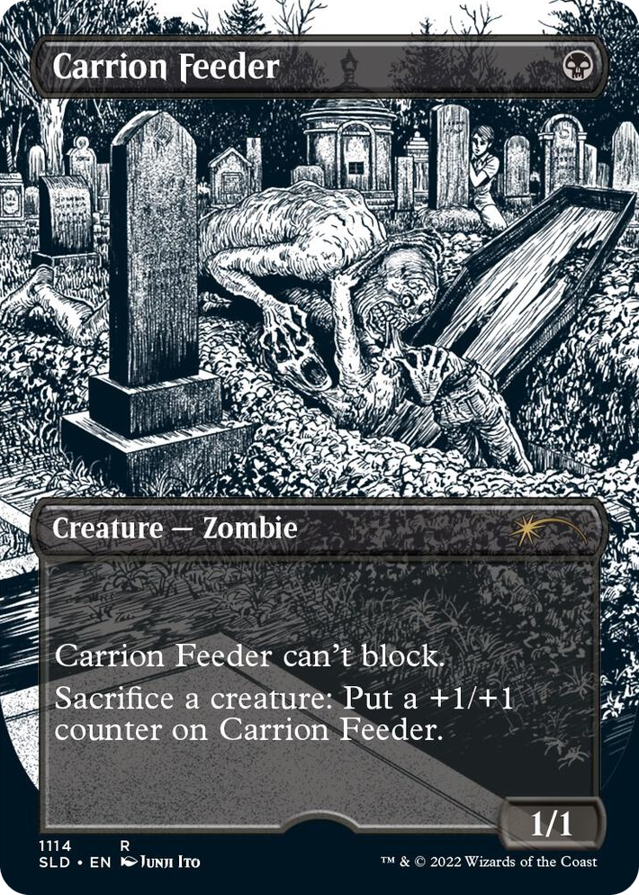 1114 Carrion Feeder (Borderless) R Secret Lair Drop Series