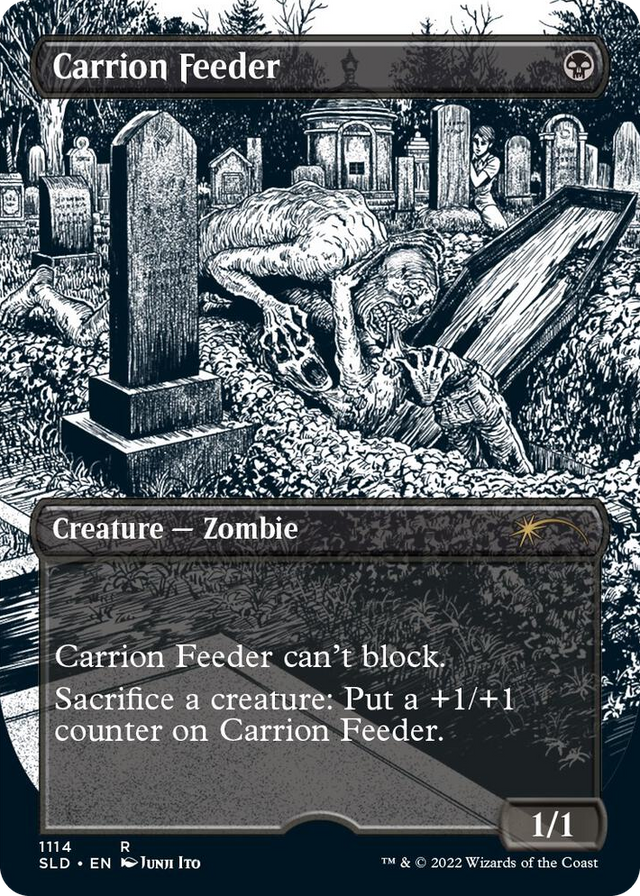 1114 Carrion Feeder (Borderless) R Secret Lair Drop Series