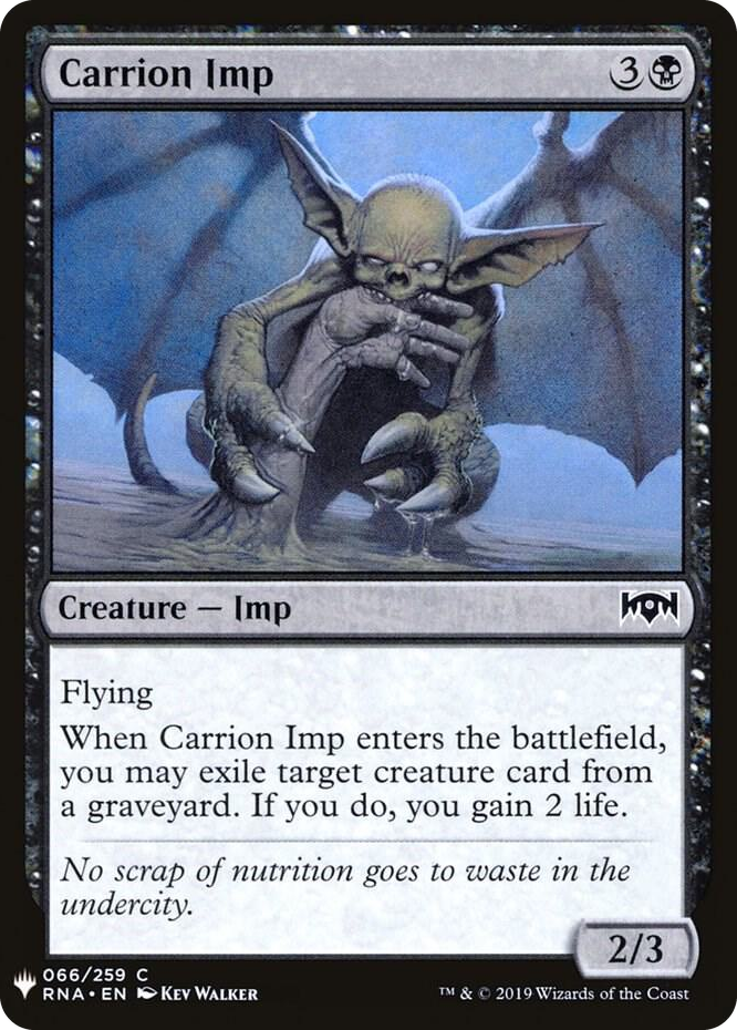 0066 Carrion Imp C The List Reprints