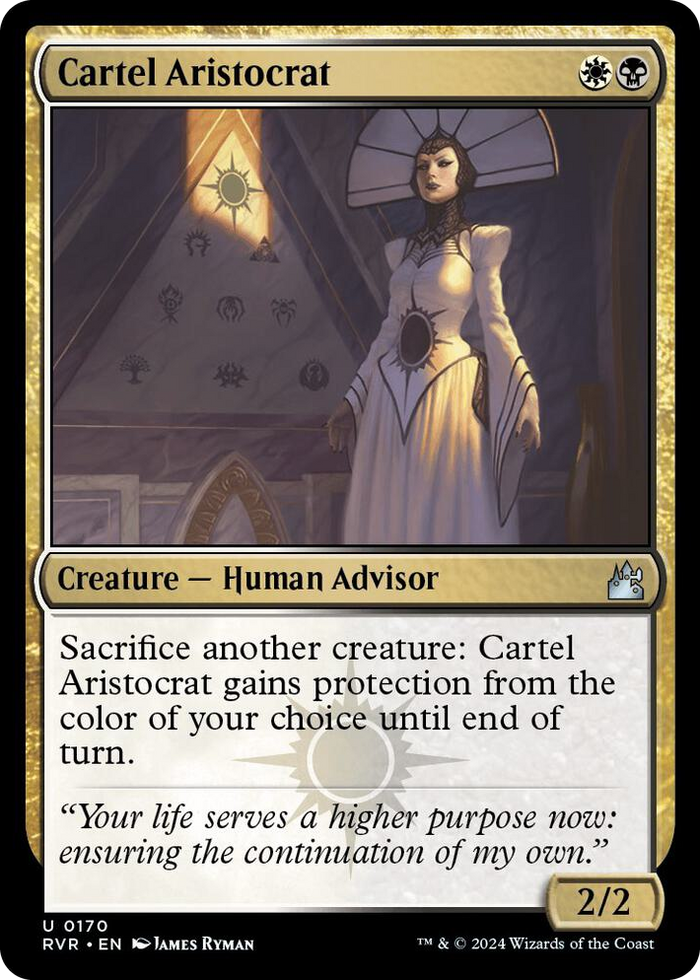 Cartel Aristocrat #170 U - Ravnica Remastered Pokemon card