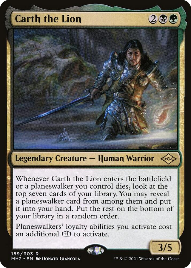 0189 Carth the Lion R Modern Horizons 2