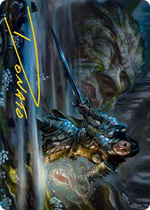 0047 Carth the Lion Art Card (Gold-Stamped Signature) S Art Series: Modern Horizons 2