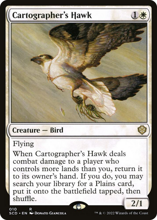 0010 Cartographer's Hawk R Starter Commander Decks