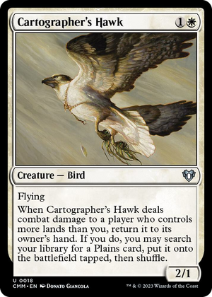 0018 Cartographer's Hawk U Commander Masters
