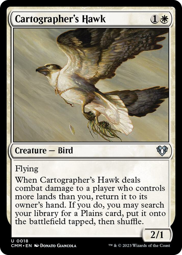 0018 Cartographer's Hawk U Commander Masters