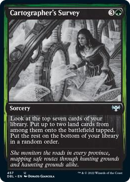 0457 Cartographer's Survey U Innistrad: Double Feature