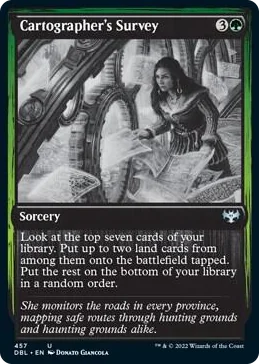 0457 Cartographer's Survey U Innistrad: Double Feature