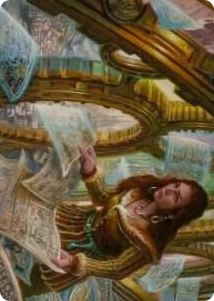 0051 Cartographer's Survey Art Card S Art Series: Innistrad: Crimson Vow