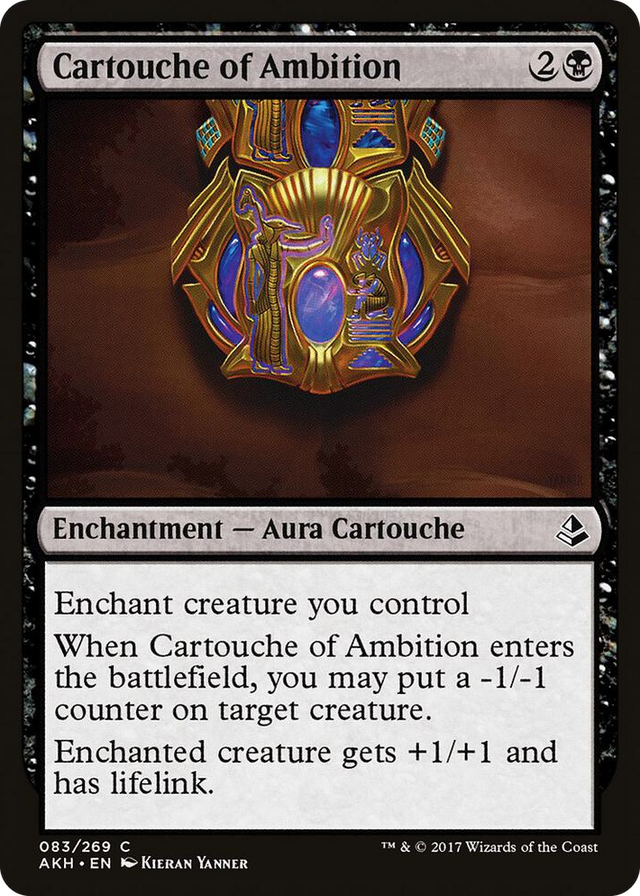0083 Cartouche of Ambition C Amonkhet