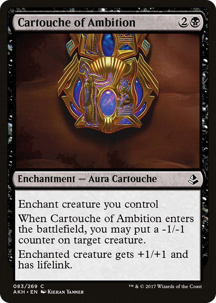 Cartouche of Ambition #83 C - Amonkhet Pokemon card