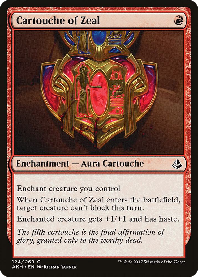 0124 Cartouche of Zeal C Amonkhet