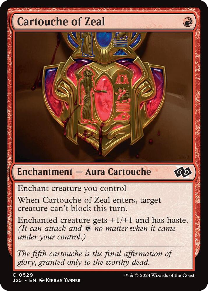 0529 Cartouche of Zeal C Foundations Jumpstart