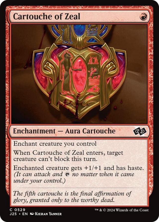 0529 Cartouche of Zeal C Foundations Jumpstart