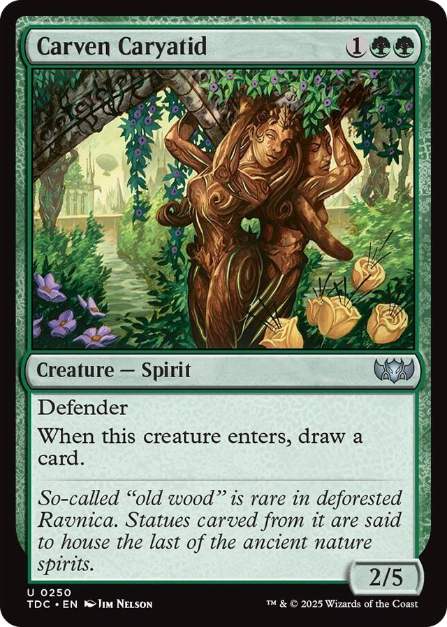 0250 Carven Caryatid U Commander: Tarkir: Dragonstorm