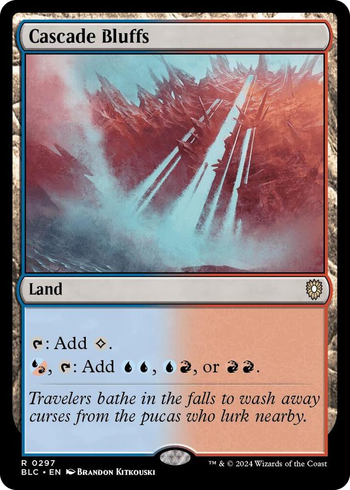 0297 Cascade Bluffs R Commander: Bloomburrow