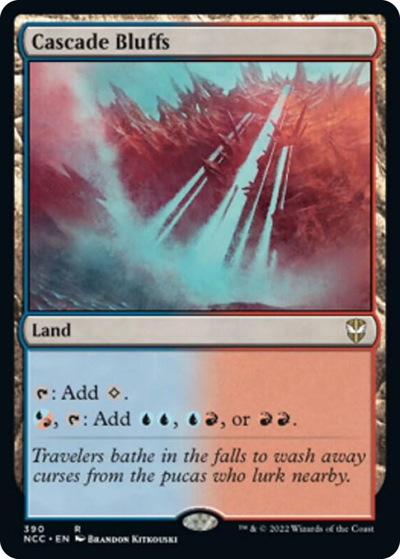 0390 Cascade Bluffs R Commander: Streets of New Capenna