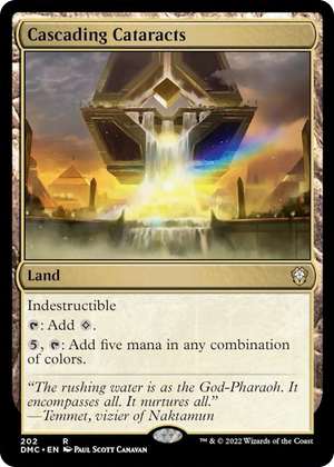0202 Cascading Cataracts R Commander: Dominaria United