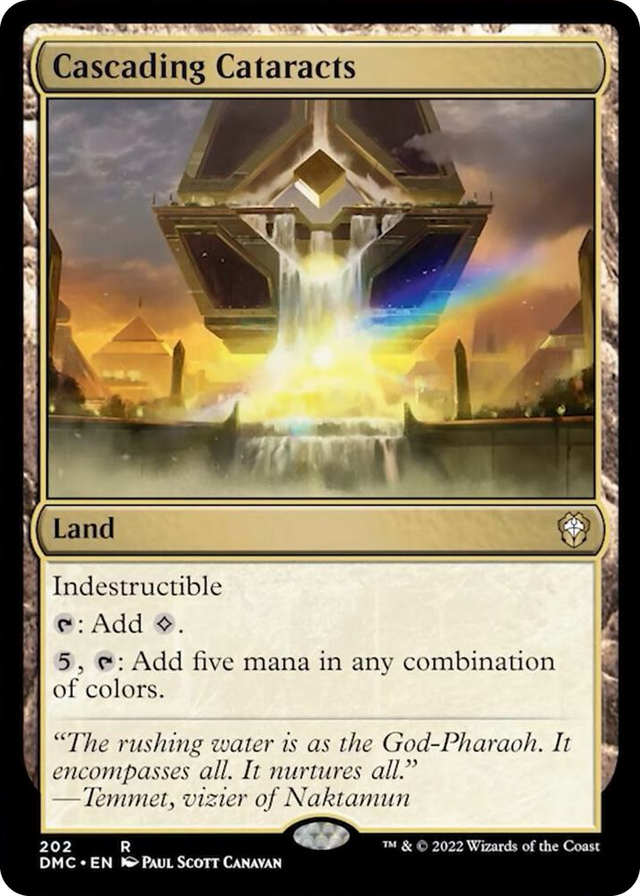 0202 Cascading Cataracts R Commander: Dominaria United