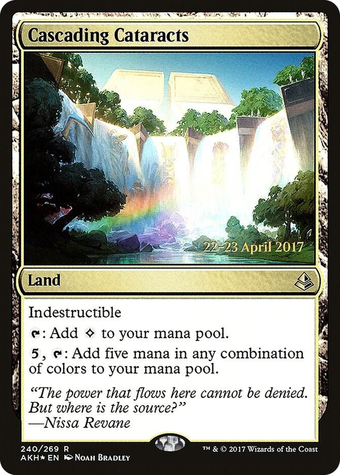 0240 Cascading Cataracts R Prerelease Cards