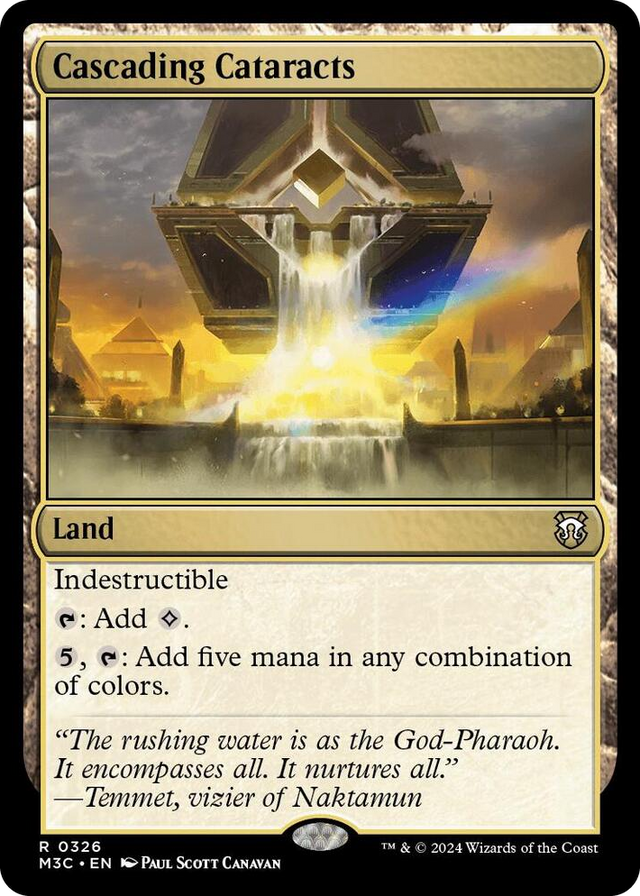 0326 Cascading Cataracts R Commander: Modern Horizons 3
