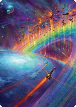 0043 Cascading Cataracts Art Card (43/54) S Art Series: Edge of Eternities