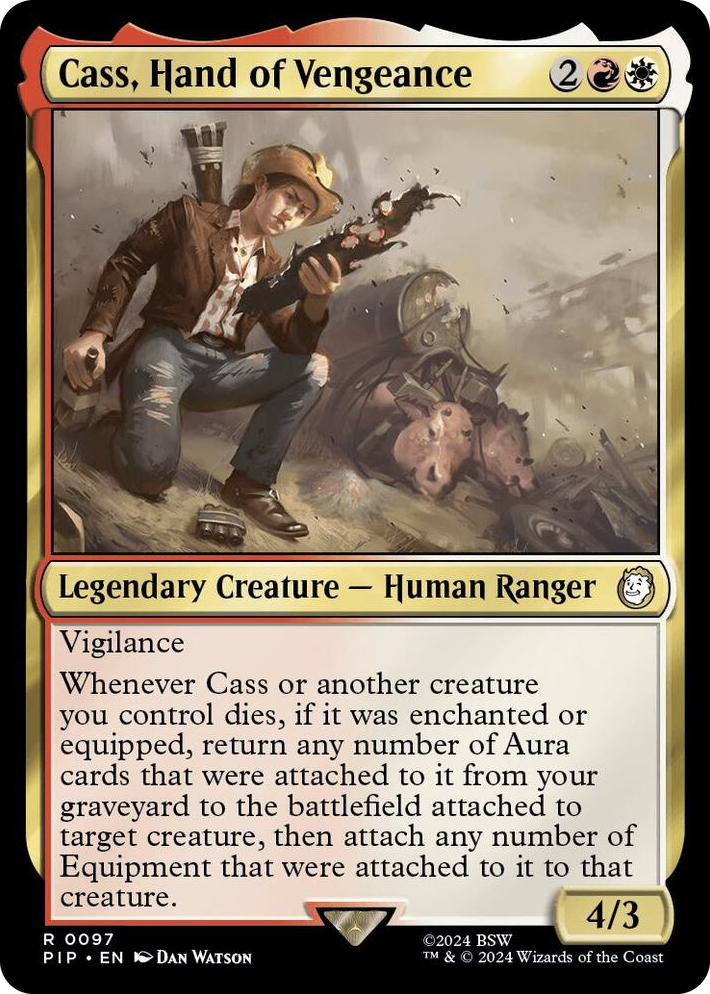 0097 Cass, Hand of Vengeance R Universes Beyond: Fallout