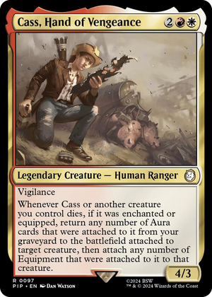 0097 Cass, Hand of Vengeance R Universes Beyond: Fallout