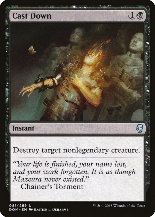 0081 Cast Down U Dominaria