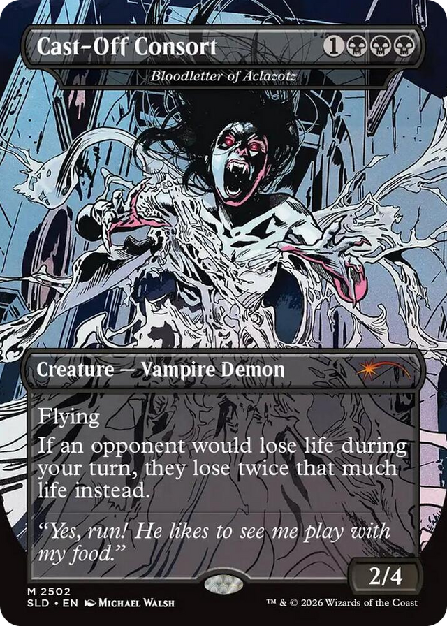 2502 Cast-Off Consort - Bloodletter of Aclazotz M Secret Lair Drop Series