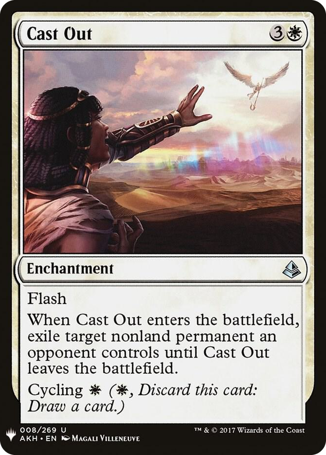Cast Out #8 U - The List Reprints Pokemon card