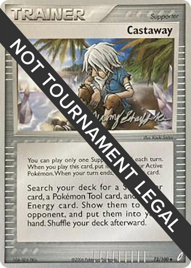 0072 Castaway - 2007 (Jeremy Scharff-Kim) Uncommon World Championship Decks