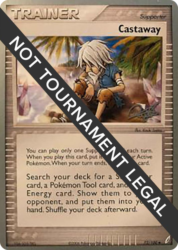 0072 Castaway - 2008 (Paul Atanassov) Uncommon World Championship Decks