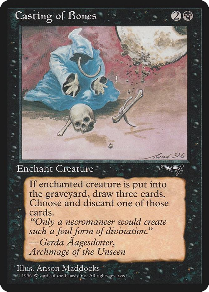 0003 Casting of Bones (Hooded Figure) C Alliances