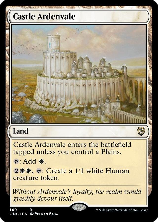 0149 Castle Ardenvale R Commander: Phyrexia: All Will Be One