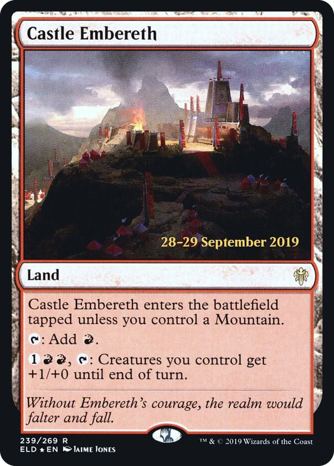 0239 Castle Embereth R Prerelease Cards