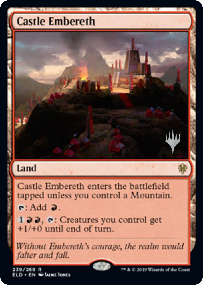 0239 Castle Embereth R Promo Pack: Throne of Eldraine