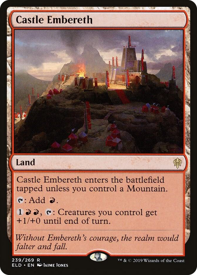 0239 Castle Embereth R Throne of Eldraine