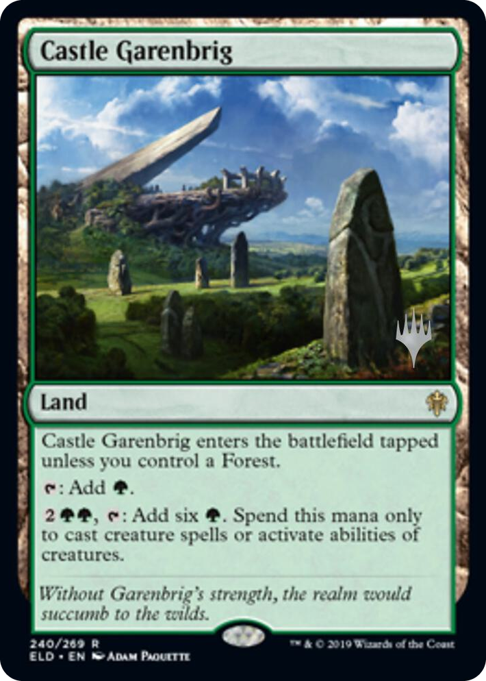 0240 Castle Garenbrig R Promo Pack: Throne of Eldraine
