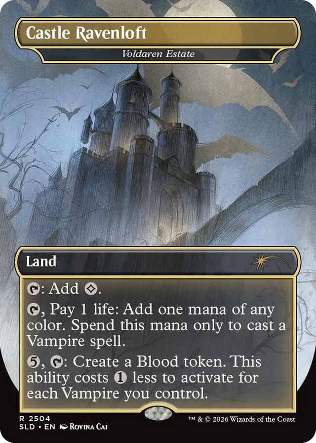 2504 Castle Ravenloft - Voldaren Estate R Secret Lair Drop Series