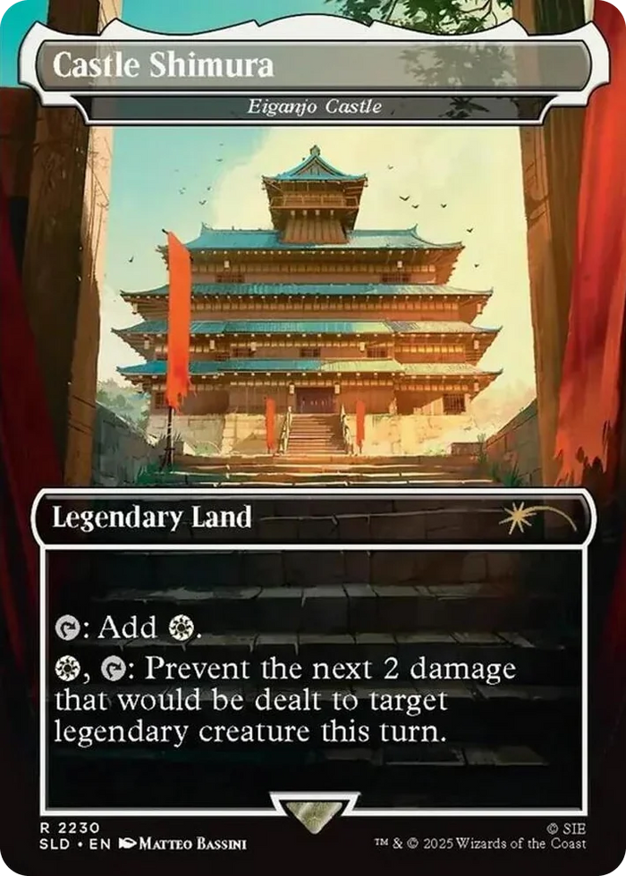 2230 Castle Shimura - Eiganjo Castle R Secret Lair Drop Series