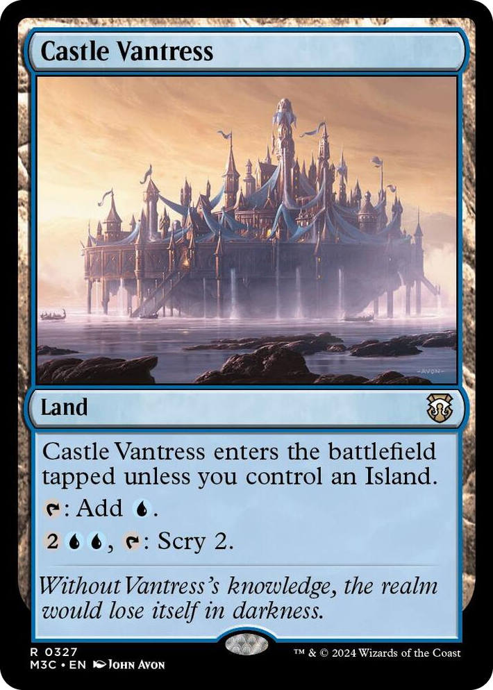 0327 Castle Vantress R Commander: Modern Horizons 3