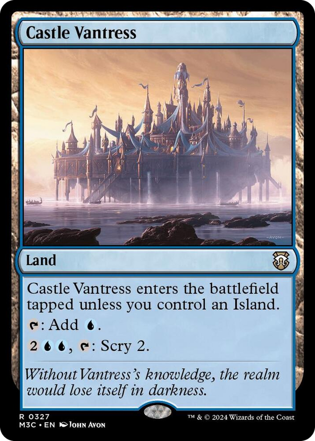 0327 Castle Vantress R Commander: Modern Horizons 3