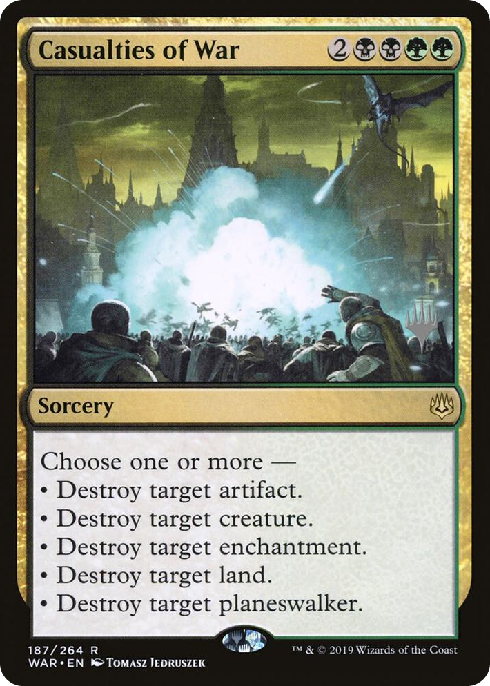 0187 Casualties of War R Promo Pack: Zendikar Rising