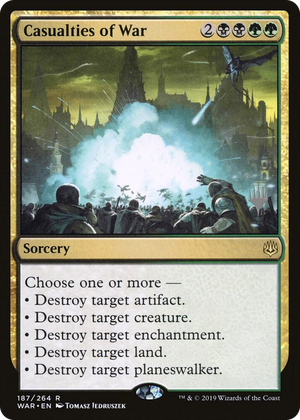 0187 Casualties of War R Promo Pack: Zendikar Rising