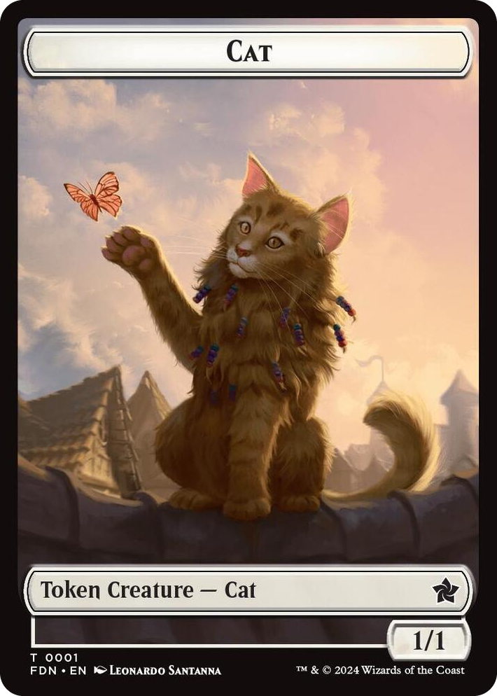 0001 Cat (0001) // Cat (0002) Doubled-Sided Token T Foundations